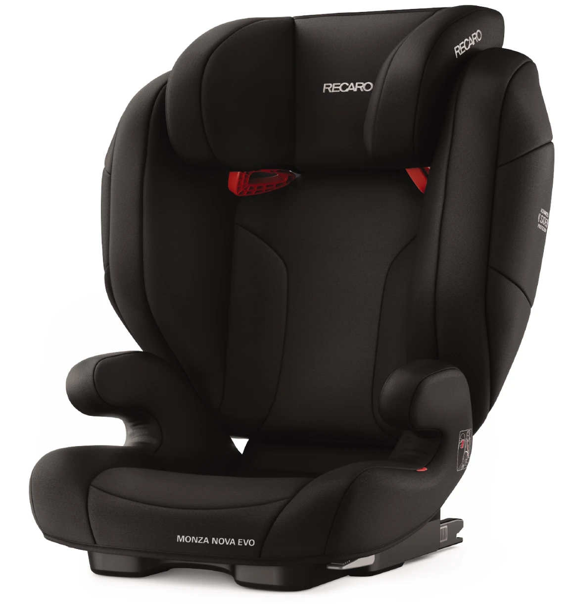 Scaun auto MONZA NOVA EVO SEATFIX Performance Black